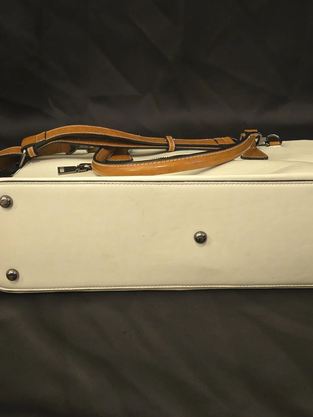 Claire Premium Leather Messenger Briefcase